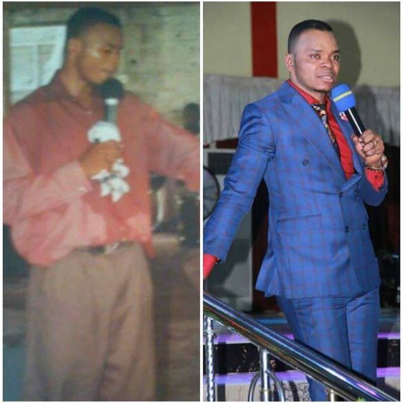 An epic throwback Photo of Angel Obinim sets social media ablaze