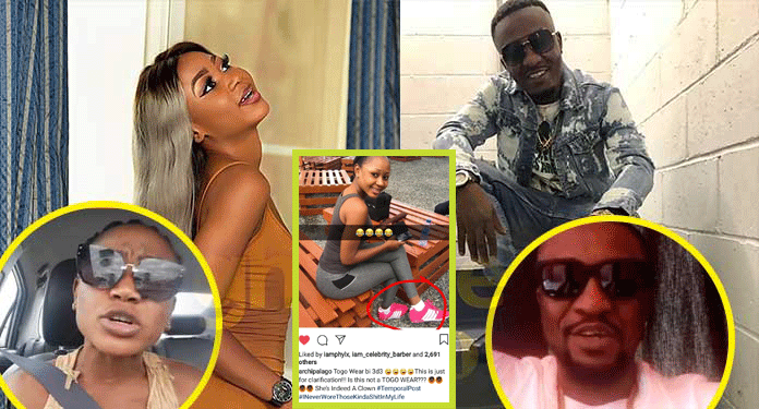 Archipalgo mocks Rosemond Brown for putting on Togo sneakers