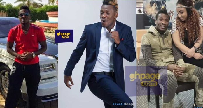 Asamoah Gyan shares money to hawkers on the streets of Accra