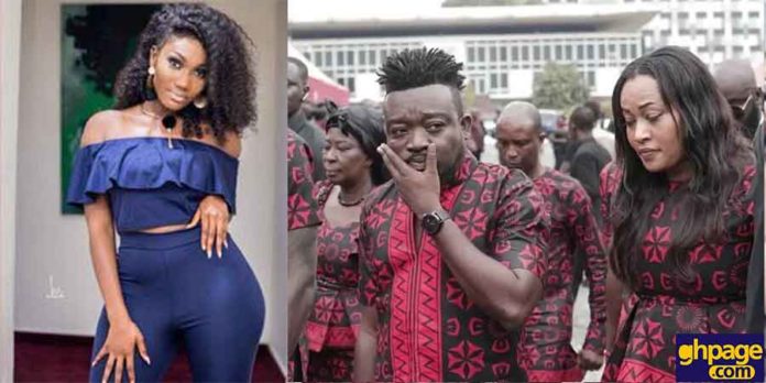 Bullet's girlfriend breaks silence after catching him and Wendy Shay in bed