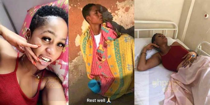 Last video of sick Charlotte Abena Woodey before her death