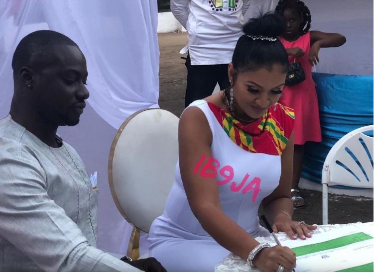 More photos and video from Chris Attoh's wedding with Betty Jennifer