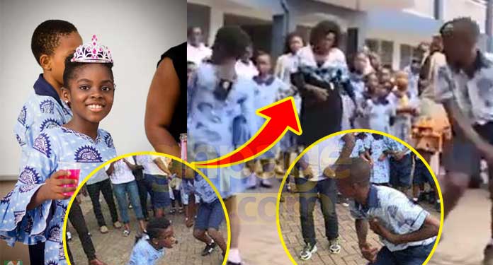 DJ Switch caught in a serious dance battle with her headmaster - GhPage