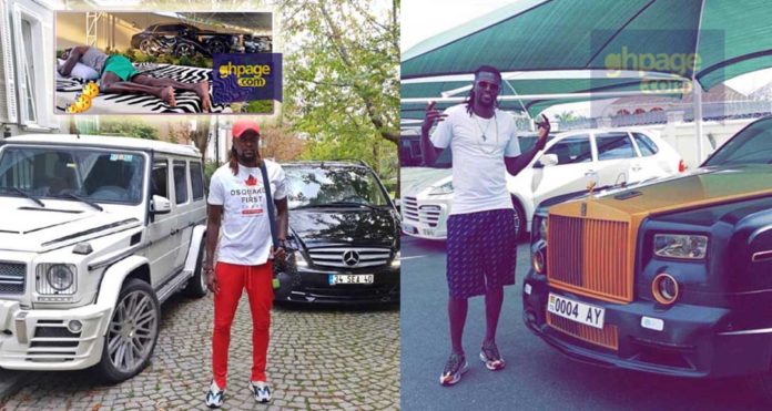 Rolls Royce,Range to Benz;Take a look inside the luxurious cars owned by Emmanuel Adebayor
