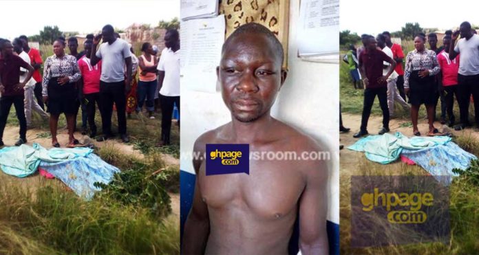 Man allegedly ‘stones’ 32-year-old wife to death in Kasoa [Photos]