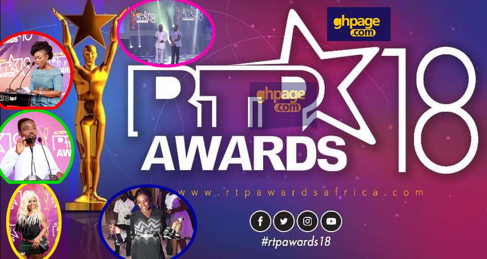 Full list of winners at 2018 RTP Awards