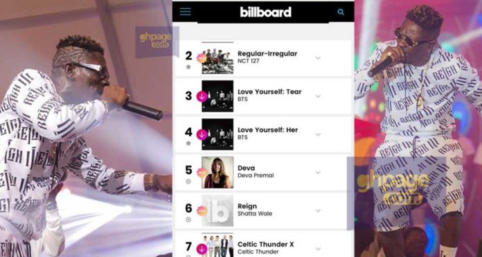 Reign On Billboard Chart: Shatta Wale goes mad on Ghanaians