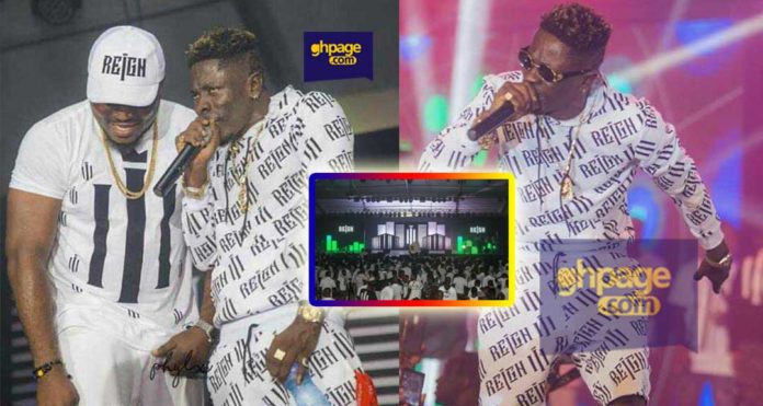 Shatta Wale speaks for the first time after a successful Reign Album launch [Photos]