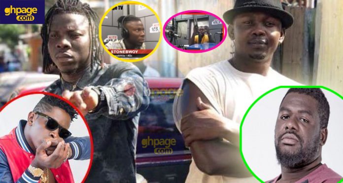 Stonebwoy and his manager vs Bulldog; blàst each other on live radio