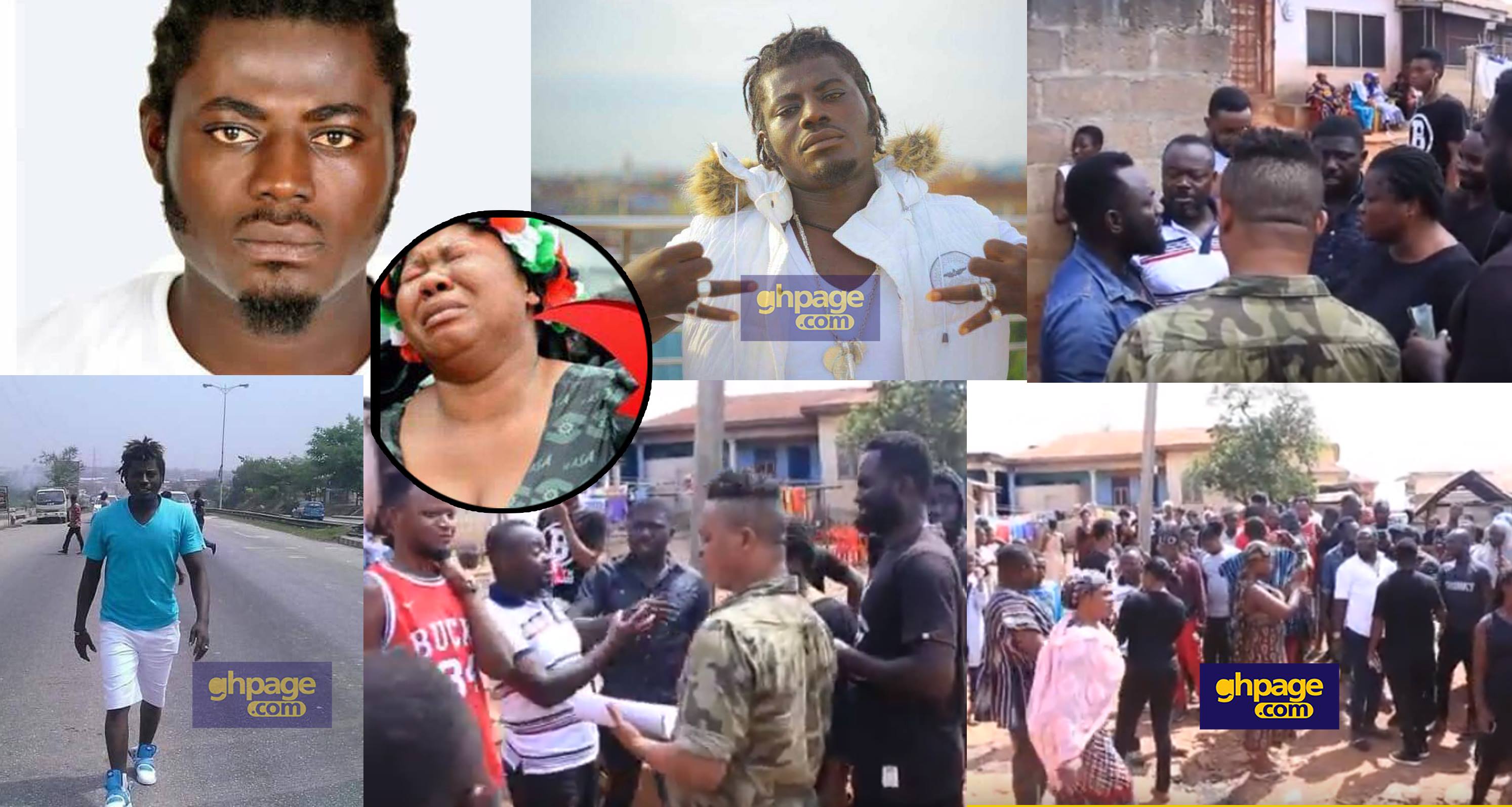 Kumawood stars spotted at Abass’ burial service