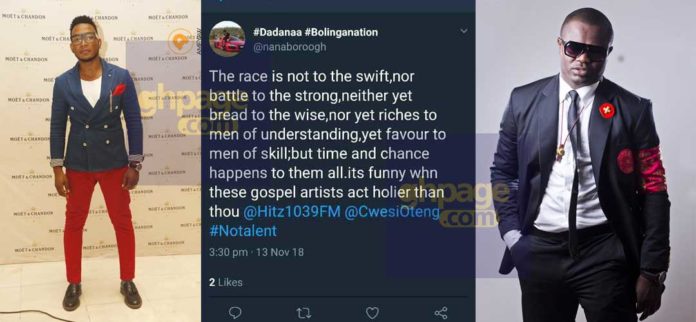 Nana Borro and Cwesi Oteng trade blows on social media