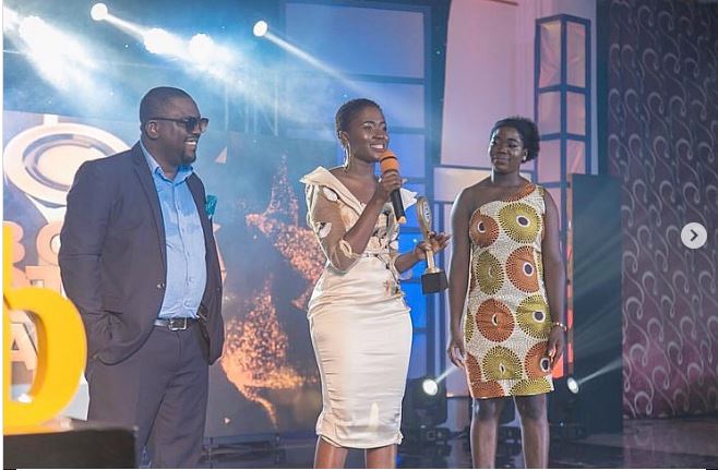 Fella Makafui wins Student’s Favorite Actress of the year at Ghana Tertiary Awards