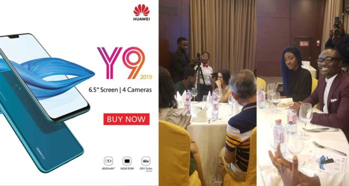 Huawei launches Huawei Y9 smartphone (2019 model) in Accra