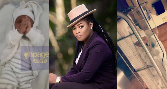 Here are more Photos of Joyce Blessing's handsome newborn son, D’Bryan