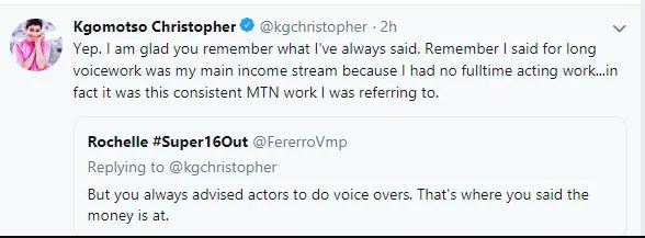 Meet the talented actor behind the voice for users at MTN