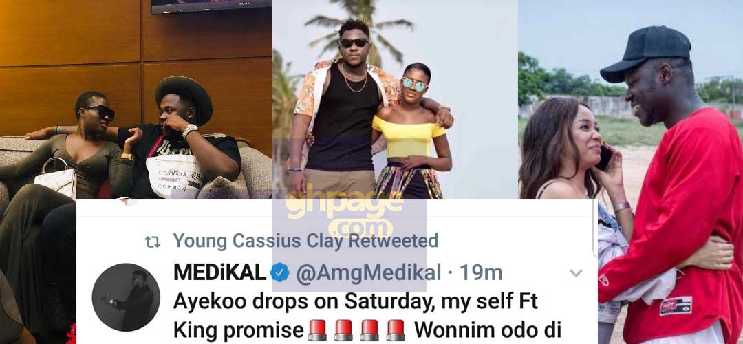 Looks like Sister Deborah has chewed a wrong meat after attacking Medikal and Fella Makafui with her "Kakalika Love" song.