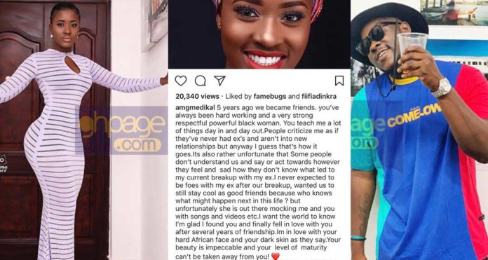 Medikal explains why he fell in love with Makafui after 5yrs of friendship
