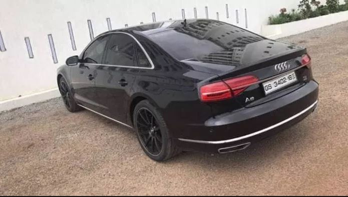 Medikal allegedly gave Fella Makafui an already used Audi A8 car by changing its number plate