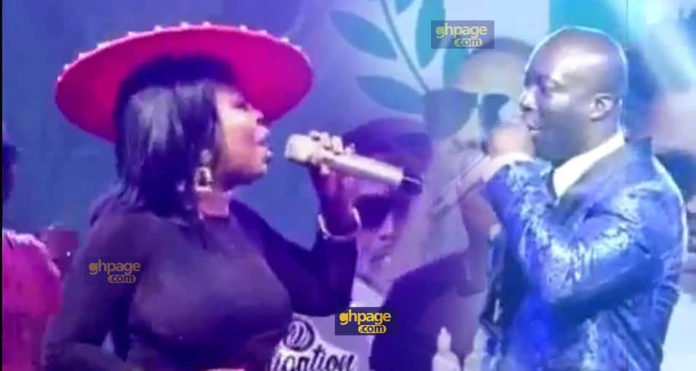 Afia Schwarzenegger swerves Prophet Kumchacha at Okay Fm anniversary party