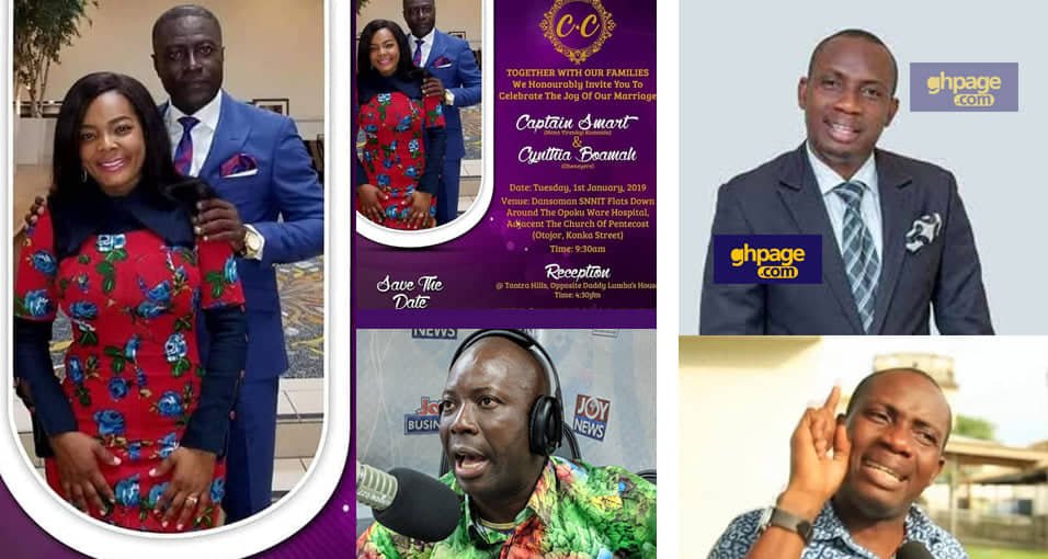 Controversial counsellor, George Lutterodt has bashed Captain Smart after he proposed to his wife-to-be Akosua Dwamena at the 3G awards held in the USA.