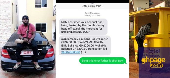 Shatta Wale's brother sends out reply to guy who tried to scam him