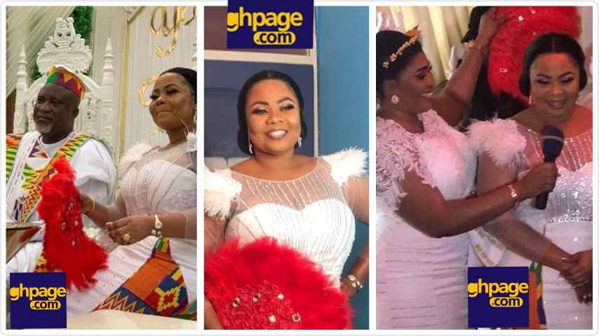 Gospel Musician Gifty Osei finally marries NPP’s Mr. Hopeson Adorye