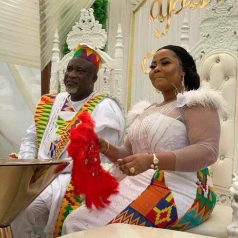 Gifty Osei and husband Hopeson Adorye 