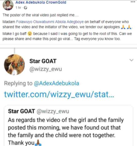 Star goat tweet screenshot 