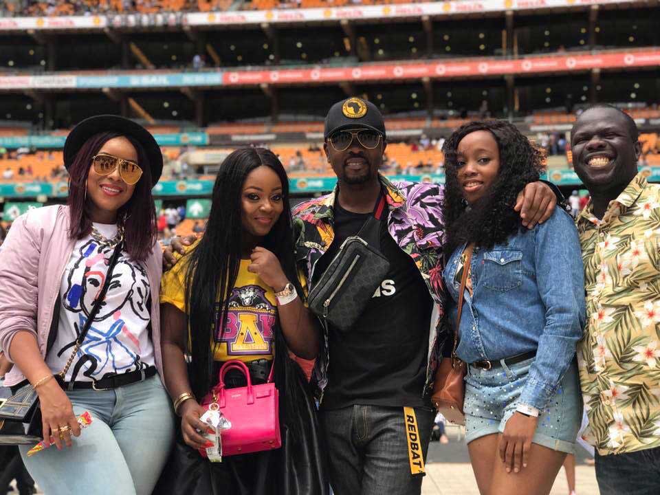 Ghanaian stars at the Global Citizen Festival in South Africa
