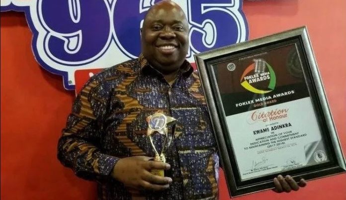 Top radio stations eagerly rush for Kwame Adinkra after his suspension from EIB Network