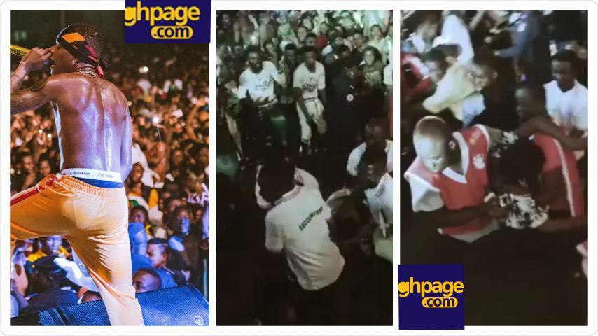 Fans faint at Wizkid concert in Ivory Coast (Video)