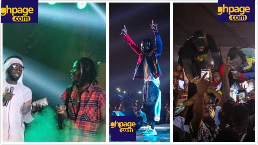 Dubai borga gifts Stonebwoy $50,000 at Bhim Concert (video)