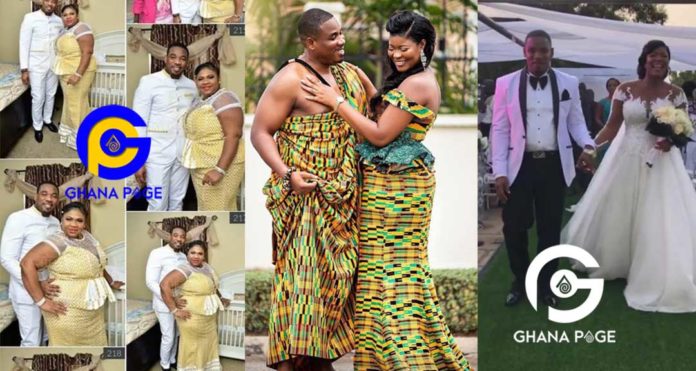 Photos: Borga in hot waters for abandoning his wife in US to secretly marry a Slay Queen in Ghana