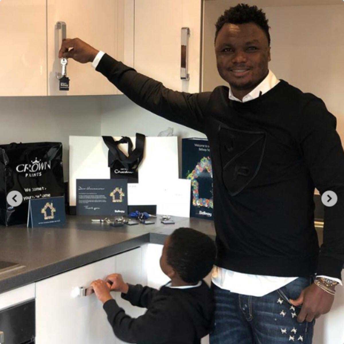 Dominic Adiyiah's mansion in London