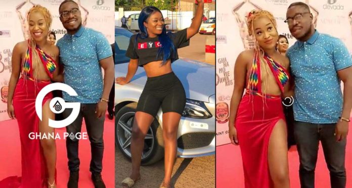 Efia Odo flaunts new boyfriend a month after Kweku Revloe dumped her [Gist+Photos]