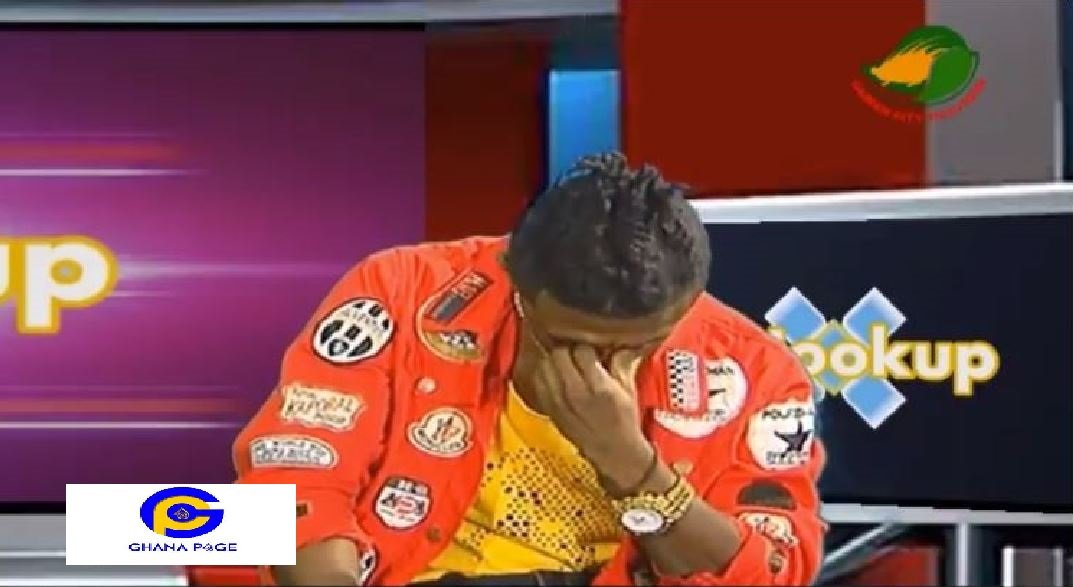 Frank Naro weeps uncontrollably as he renders apology to Kwaku Manu