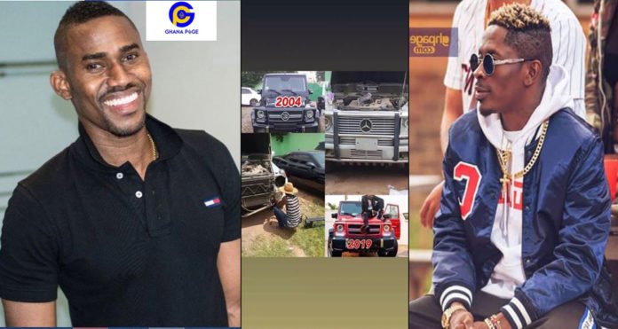 Ibrah One exposes Shatta Wale over fake G-Wagon purchase