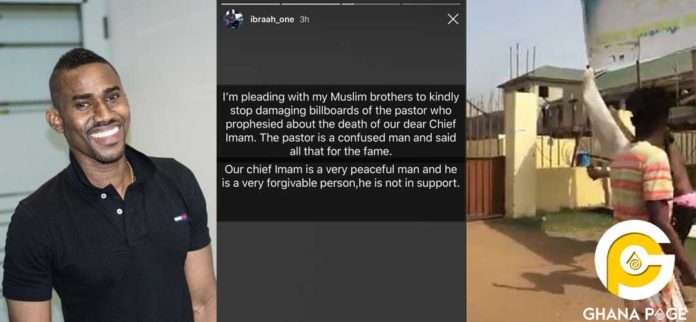 Ibrah Wan begs his fellow Muslims to forgive Owusu Bempah