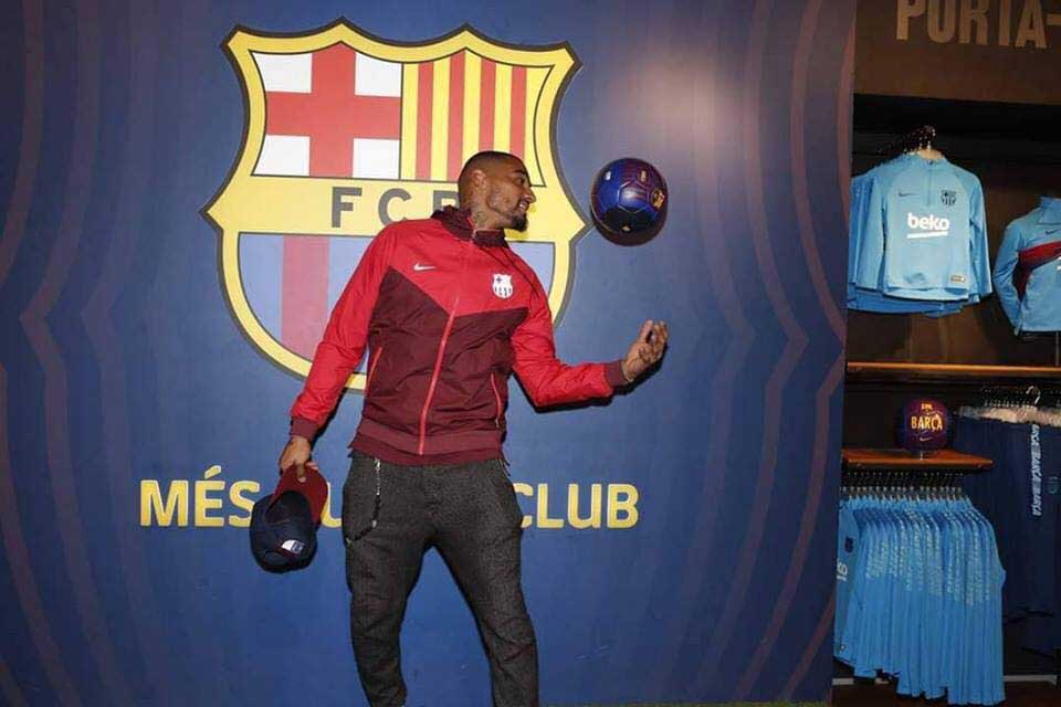 Kelvin Prince Boateng joins Barcelona FC
