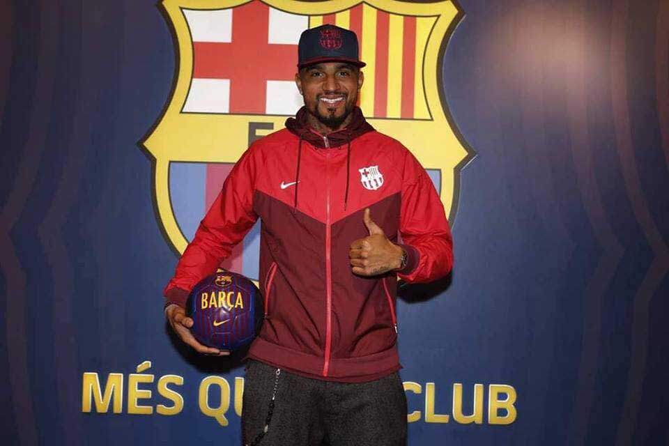 Kelvin Prince Boateng joins Barcelona FC