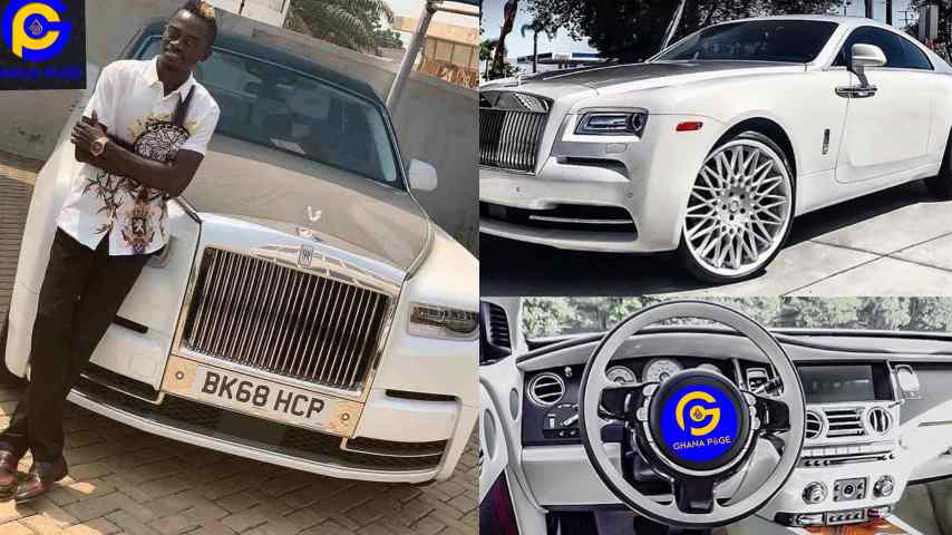 Nkansah Lilwin buys new Rolls Royce  to add to his fleet of cars..?