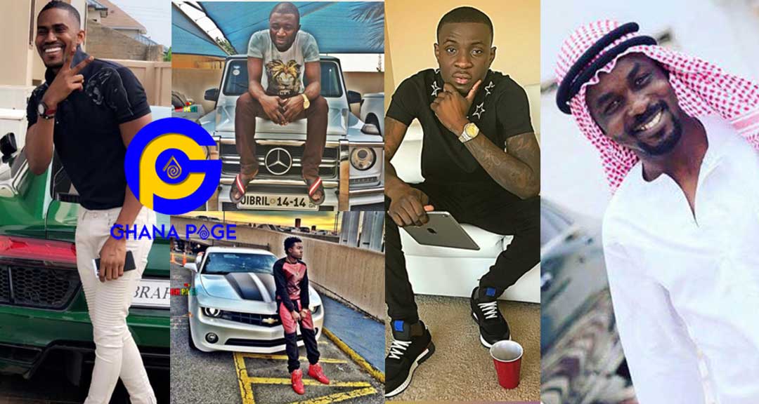 Meet the 9 most popular alleged Sakawa (Scammers) men in Ghana