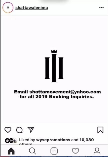 Has Shatta Wale finally quit Zylofon Music? read his recent post