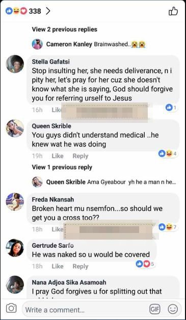 Social Media users rain insults on Sister Derby over Jesus cross comment