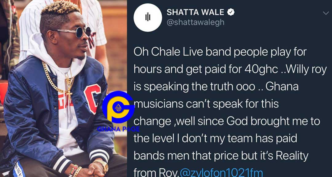 "Call Michy for her to type for you"-Twitter users troll Shatta Wale for tweeting foolish English