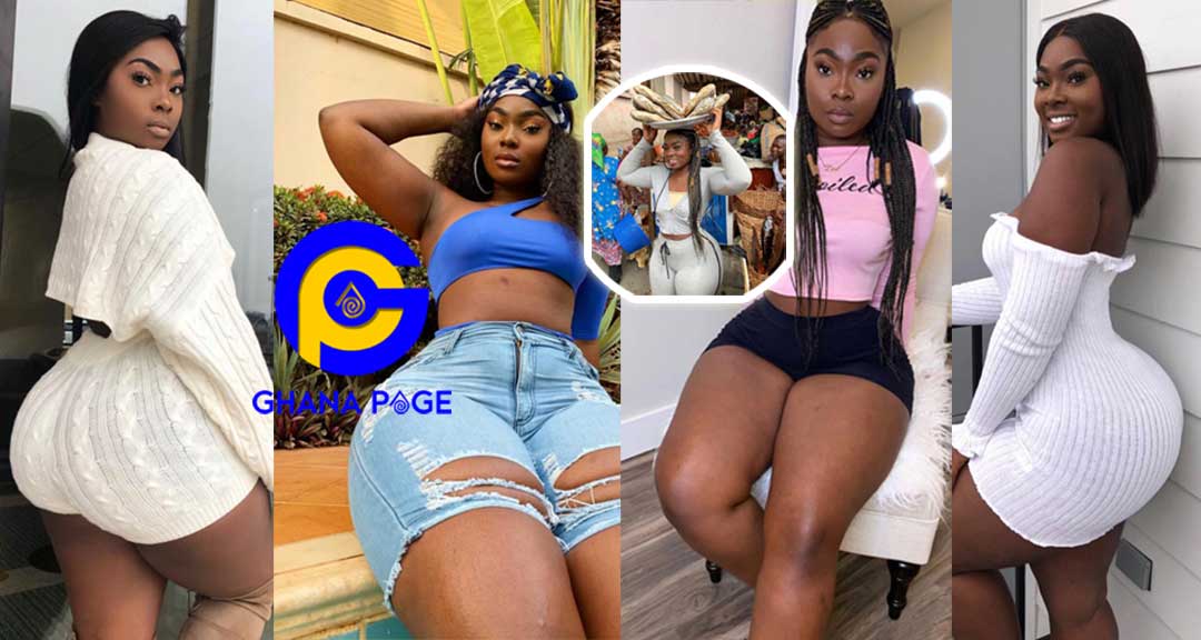 18+Photos:More sizzling photos of Ghanaian Slay Queen who was spotted selling dry fish (Koobi)