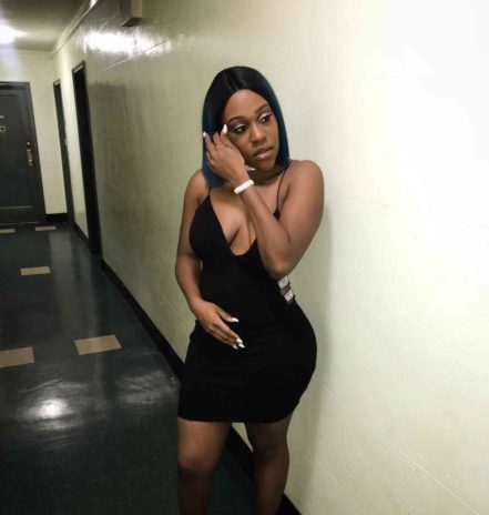 Efia Odo’s Younger in a photo