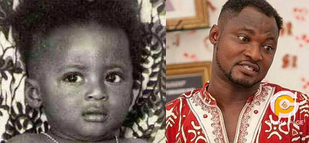 10years challenge: Funny face cheats with throw back photo of his infancy -  GhPage