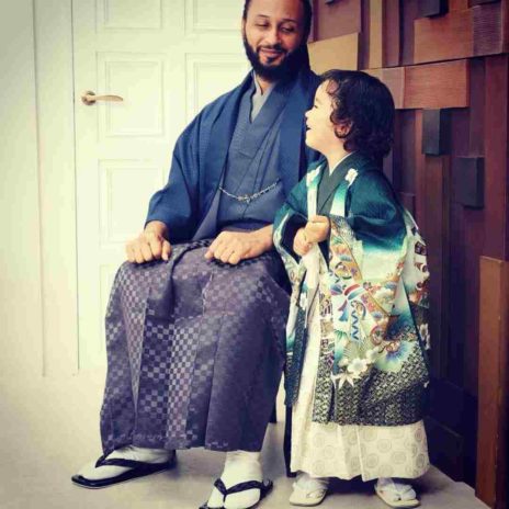 photos of Wanlov beautiful Japanese baby mama and daughter