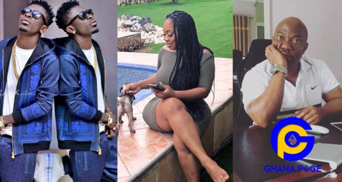 Photos: Shatta Wale defends fmr boss accused of infecting Moesha Boduong & others with HIV